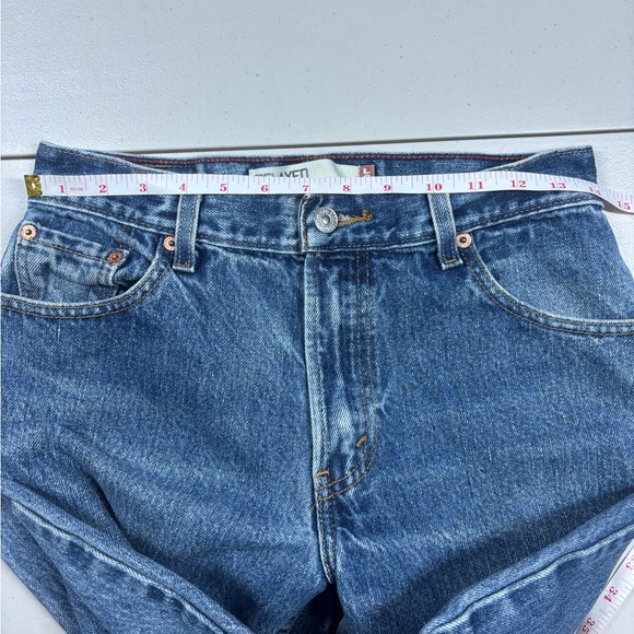 Vintage 90’s 550 Levi’s Relaxed Tapered jeans 8 medium - Picture 5 of 10